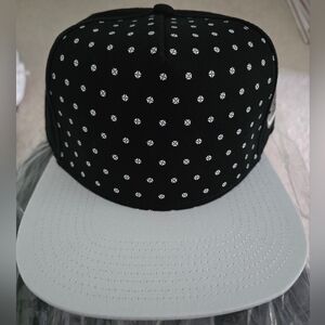 Oreo cookie snapback hat